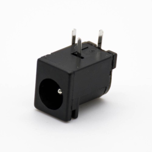 DC Power Jack 5.5*2.1mm Male Through Hole solder Lug Right Connector Unshiled DC Power Jack 5.5*2.1mm Male Through Hole solder Lug Right Connector Unshiled