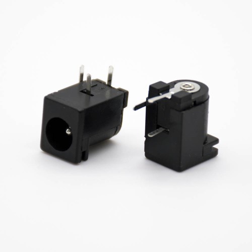 DC Power Jack 5.5*2.1mm Male Through Hole solder Lug Right Connector Unshiled DC Power Jack 5.5*2.1mm Male Through Hole solder Lug Right Connector Unshiled