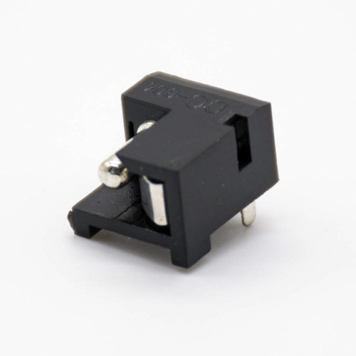 DC Power Jack Socket Male Through Hole solder Lug Unshiled Right Angle DC Power Jack Socket Male Through Hole solder Lug Unshiled Right Angle