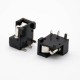 DC Power Jack Socket Male Through Hole solder Lug Unshiled Right Angle DC Power Jack Socket Male Through Hole solder Lug Unshiled Right Angle