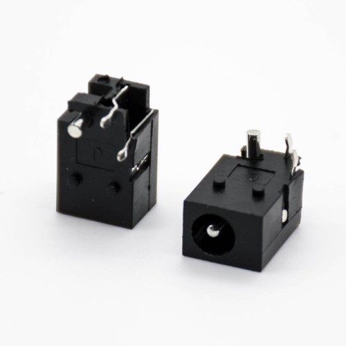DC Power Jack solder Lug Unshiled Male Through Hole Right Connector 4.4*1.65mm DC Power Jack solder Lug Unshiled Male Through Hole Right Connector 4.4*1.65mm