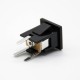 DC Power Socket Connector Male Jack 2.1*5.5 Through Hole Solder Lug Unshiled Straight DC Power Socket Connector Male Jack 2.1*5.5 Through Hole Solder Lug Unshiled Straight