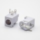DC Power Socket Connector Male Jack Through Hole Solder Lug Unshiled 5.5*2.0mm Right Angle DC Power Socket Connector Male Jack Through Hole Solder Lug Unshiled 5.5*2.0mm Right Angle