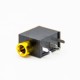 DC Power Socket Connector Right Angle Female Through Hole Unshiled Solder Lug DC Power Socket Connector Right Angle Female Through Hole Unshiled Solder Lug