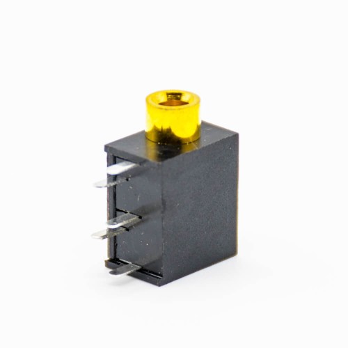 DC Power Socket Connector Right Angle Female Through Hole Unshiled Solder Lug DC Power Socket Connector Right Angle Female Through Hole Unshiled Solder Lug