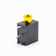DC Power Socket Connector Right Angle Female Through Hole Unshiled Solder Lug DC Power Socket Connector Right Angle Female Through Hole Unshiled Solder Lug