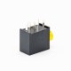 DC Power Socket Connector Right Angle Female Through Hole Unshiled Solder Lug DC Power Socket Connector Right Angle Female Through Hole Unshiled Solder Lug