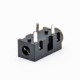 DC Power Socket Connector Solder Lug Unshiled Plastic Female Jack Black Right Angle DC Power Socket Connector Solder Lug Unshiled Plastic Female Jack Black Right Angle