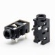 DC Power Socket Connector Solder Lug Unshiled Plastic Female Jack Black Right Angle DC Power Socket Connector Solder Lug Unshiled Plastic Female Jack Black Right Angle
