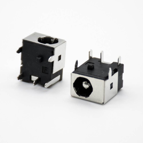 DC Power Socket Metal Box Through Hole Solder Lug 5.5*2.1mm Shiled Right Angle Male Jack Connector DC Power Socket Metal Box Through Hole Solder Lug 5.5*2.1mm Shiled Right Angle Male Jack Connector