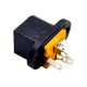 DC Power Supply Connectors Panel Mount 2 Holes Flange Through Hole Straight Unshiled Female Receptacle DC Power Supply Connectors Panel Mount 2 Holes Flange Through Hole Straight Unshiled Female Receptacle
