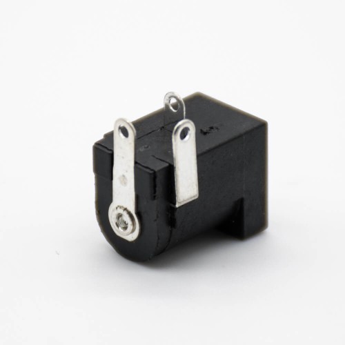 DC Power Supply Male Jack Connector 2.0*6.4 Through Hole Solder Lug Right Angle Unshiled DC Power Supply Male Jack Connector 2.0*6.4 Through Hole Solder Lug Right Angle Unshiled