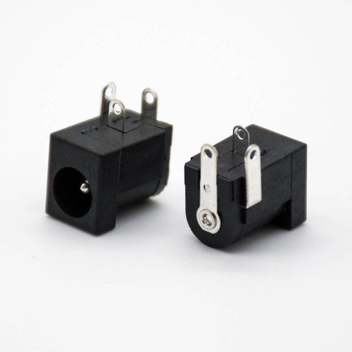 DC Power Supply Male Jack Connector 2.0*6.4 Through Hole Solder Lug Right Angle Unshiled DC Power Supply Male Jack Connector 2.0*6.4 Through Hole Solder Lug Right Angle Unshiled
