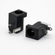 DC Power Supply Male Jack Connector 2.0*6.4 Through Hole Solder Lug Right Angle Unshiled DC Power Supply Male Jack Connector 2.0*6.4 Through Hole Solder Lug Right Angle Unshiled