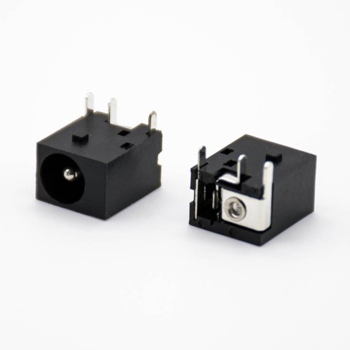 DC Power Supply Socket Male solder Lug Right Through Hole Unshiled Jack Connector DC Power Supply Socket Male solder Lug Right Through Hole Unshiled Jack Connector