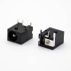 DC Power Supply Socket Male solder Lug Right Through Hole Unshiled Jack Connector DC Power Supply Socket Male solder Lug Right Through Hole Unshiled Jack Connector