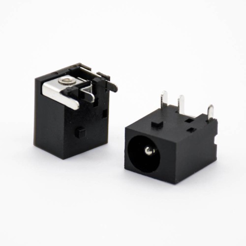 DC Power Supply Socket Male solder Lug Right Through Hole Unshiled Jack Connector DC Power Supply Socket Male solder Lug Right Through Hole Unshiled Jack Connector
