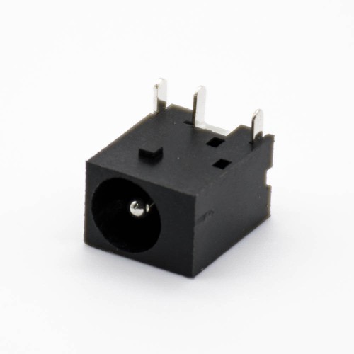 DC Power Supply Socket Male Unshiled 4.4*1.65 Through Hole 90°solder Lug Connector DC Power Supply Socket Male Unshiled 4.4*1.65 Through Hole 90°solder Lug Connector
