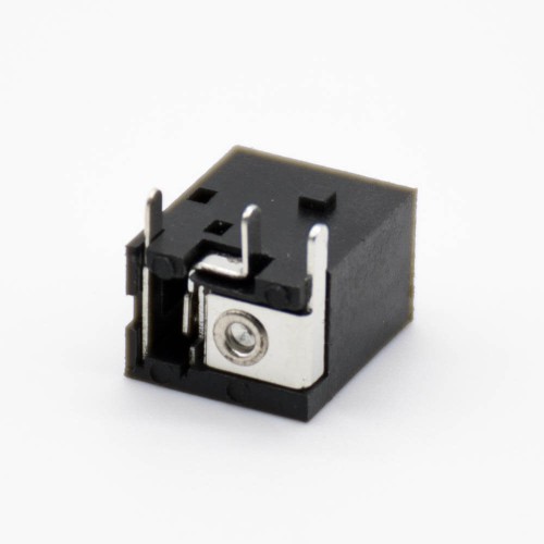 DC Power Supply Socket Male Unshiled 4.4*1.65 Through Hole 90°solder Lug Connector DC Power Supply Socket Male Unshiled 4.4*1.65 Through Hole 90°solder Lug Connector