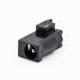 DC Power Supply Socket Unshiled Plastic Black Through Hole Solder Lug Straight Male Jack DC Power Supply Socket Unshiled Plastic Black Through Hole Solder Lug Straight Male Jack