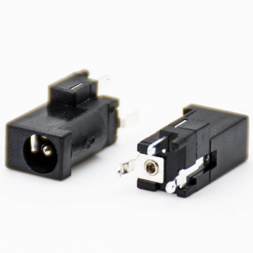 DC Power Supply Socket Unshiled Plastic Black Through Hole Solder Lug Straight Male Jack DC Power Supply Socket Unshiled Plastic Black Through Hole Solder Lug Straight Male Jack