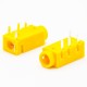 DC Power Supply Socket Yellow Plastic Female Jack Solder Lug Right Angle Unshiled Through Hole DC Power Supply Socket Yellow Plastic Female Jack Solder Lug Right Angle Unshiled Through Hole