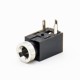 DC Power Supply Unshiled Through Hole Plastic Solder Lug Right Angle Black Female Jack DC Power Supply Unshiled Through Hole Plastic Solder Lug Right Angle Black Female Jack