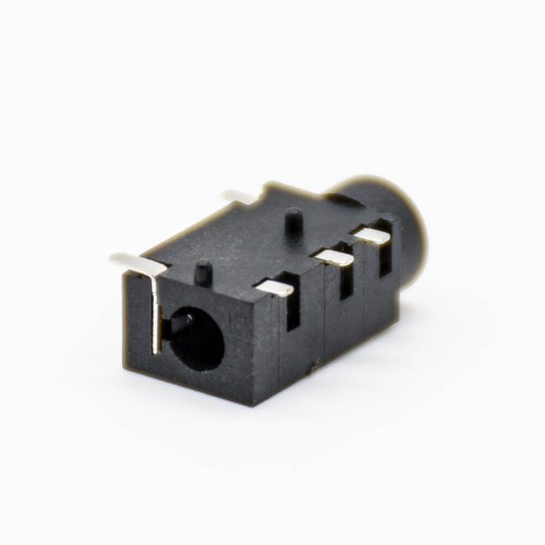 DC Socket SMD Horizontal Plastic Black Solder Lug Unshiled Female Jack Connector DC Socket SMD Horizontal Plastic Black Solder Lug Unshiled Female Jack Connector
