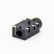 DC Socket SMD Horizontal Plastic Black Solder Lug Unshiled Female Jack Connector DC Socket SMD Horizontal Plastic Black Solder Lug Unshiled Female Jack Connector