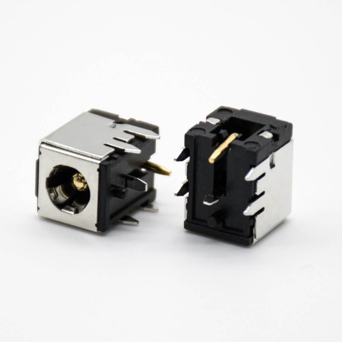 Metal In Electrical Socket Male Jack Through Hole Solder Lug Right Angle Shiled DC Power Connector Metal In Electrical Socket Male Jack Through Hole Solder Lug Right Angle Shiled DC Power Connector