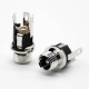 Metal Power Sockets Panel Mount Through Hole Straight 5.5*2.1mm Waterproof Unshiled DC Male Jack Connector Metal Power Sockets Panel Mount Through Hole Straight 5.5*2.1mm Waterproof Unshiled DC Male Jack Connector