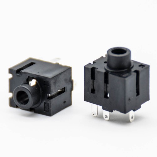 Power Connector Socket DC Female Through Hole Solder Lug Straight Unshiled Plastic Power Connector Socket DC Female Through Hole Solder Lug Straight Unshiled Plastic