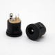 Power Connector Socket DC Male Jack Through Hole Solder Lug 5.5*2.1 Straight Unshiled Power Connector Socket DC Male Jack Through Hole Solder Lug 5.5*2.1 Straight Unshiled