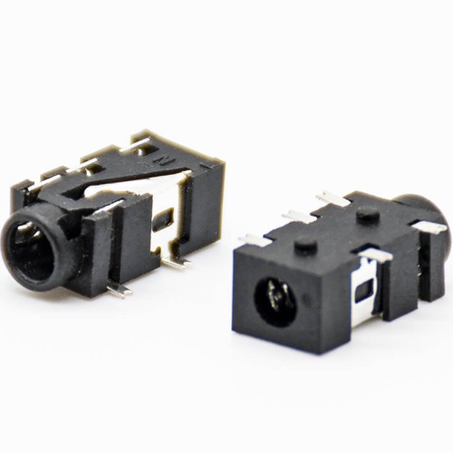 Power Jack Socket Connector Female SMT Solder Lug 90°Unshiled Plastic Power Jack Socket Connector Female SMT Solder Lug 90°Unshiled Plastic