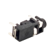 Power Socket Connector Female Jack Unshiled Black Plastic Through Hole 90° Solder Lug Power Socket Connector Female Jack Unshiled Black Plastic Through Hole 90° Solder Lug