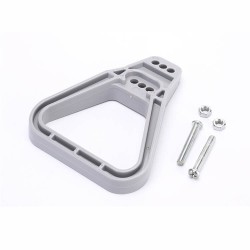 Red Plastic Triangle Handle Accessories with Two Self Tapping Screws For 2 way 175A/350A Power Connector