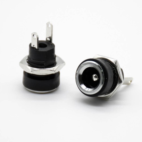 Waterproof DC Power Connectors Female Jack Panel Mount Bulkhead 5.5*2.1mm Through Hole Straight Unshiled Waterproof DC Power Connectors Female Jack Panel Mount Bulkhead 5.5*2.1mm Through Hole Straight Unshiled
