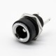 Waterproof DC Power Connectors Female Jack Panel Mount Bulkhead 5.5*2.1mm Through Hole Straight Unshiled Waterproof DC Power Connectors Female Jack Panel Mount Bulkhead 5.5*2.1mm Through Hole Straight Unshiled