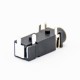 Waterproof DC Power Connectors Male Jack Through Hole 90° Solder Lug Unshiled Plastic Waterproof DC Power Connectors Male Jack Through Hole 90° Solder Lug Unshiled Plastic