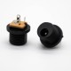 Waterproof DC Power Socket Female Connector Panel Mount Bulkhead Through Hole Straight Unshiled 5.5*2.1mm Waterproof DC Power Socket Female Connector Panel Mount Bulkhead Through Hole Straight Unshiled 5.5*2.1mm