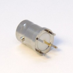 20pcs 180 Degree Female HD BNC Connector Through Hole for PCB