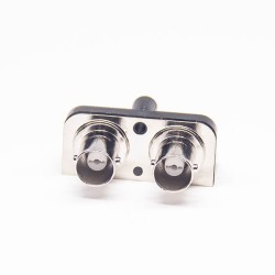 20pcs 2pcs Dual BNC Connector Female Straight For PCB