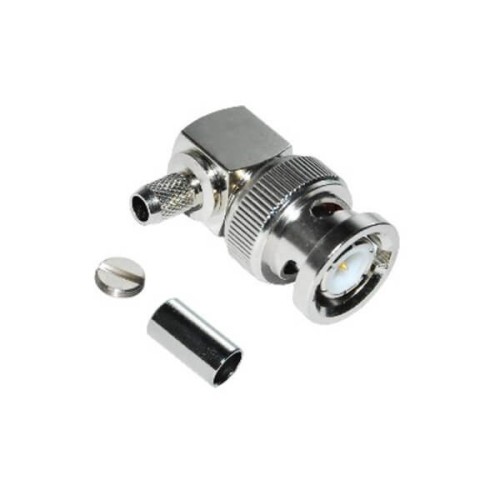 20pcs BNC Connector for RG 174 Angled Crimp Type Male 20pcs BNC Connector for RG 174 Angled Crimp Type Male