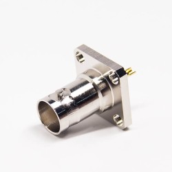 20pcs BNC Connector HD Video Bulkhead Jack Receptacle for Panel