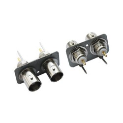 20pcs BNC Connector Jack Straight for PCB Mount