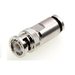 20pcs BNC Connector Male Type Clamp Cable