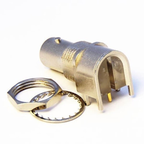20pcs BNC Female Bulkhead Connector Angle Through Hole 3.3mm for PCB Mount 20pcs BNC Female Bulkhead Connector Angle Through Hole 3.3mm for PCB Mount