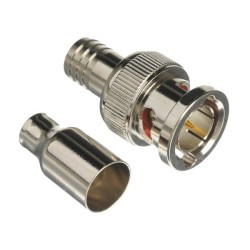 20pcs BNC Male Connector Crimp Type For Cable