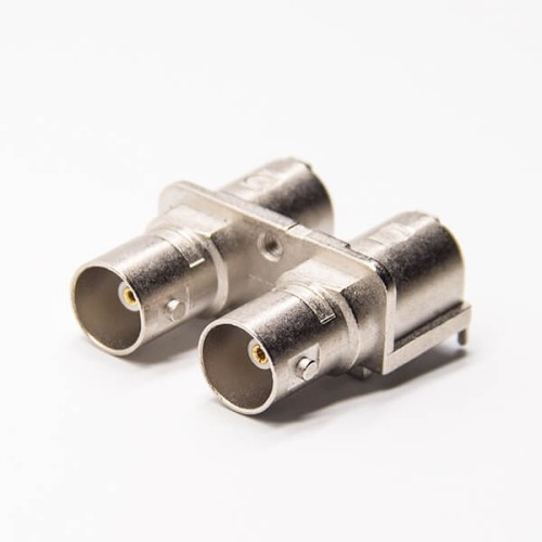 20pcs BNC PCB Right Angle Dual Female Connector Through Hole 20pcs BNC PCB Right Angle Dual Female Connector Through Hole
