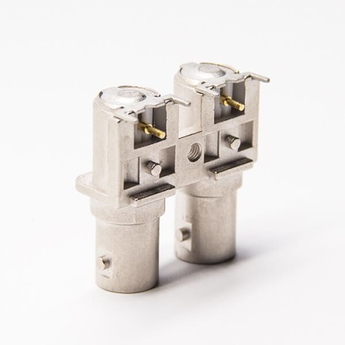 20pcs BNC PCB Right Angle Dual Female Connector Through Hole 20pcs BNC PCB Right Angle Dual Female Connector Through Hole